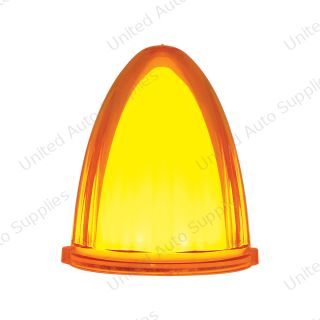 GloLight 9 LED Dual Function Watermelon Grakon 1000 Style Cab Light - Amber LED/Amber Lens