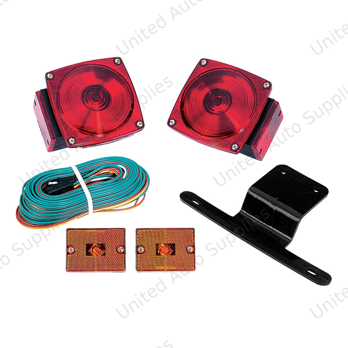 Under 80" Wide Combination Trailer Light Kit