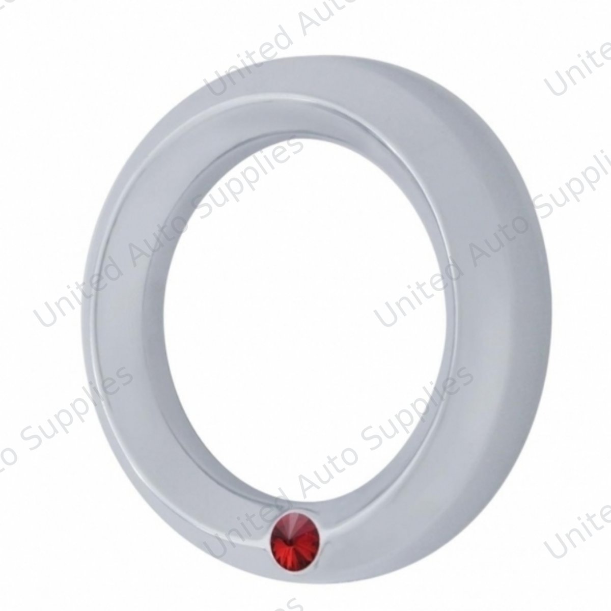Signature Series Small Gauge Cover For 2006+ Peterbilt - Red Crystal