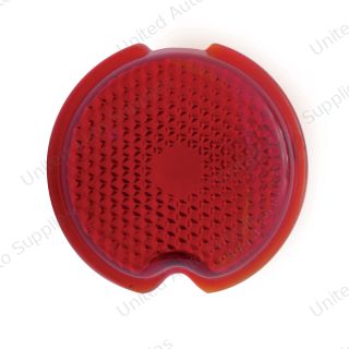 Glass Tail Light Lens For 1939 Chevy Passenger Car