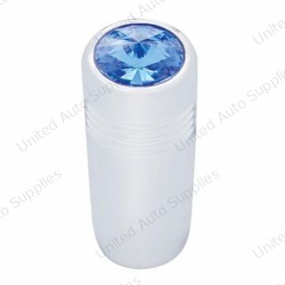 1-5/8" Short Toggle Switch Extension With Color Crystal - Blue Crystal
