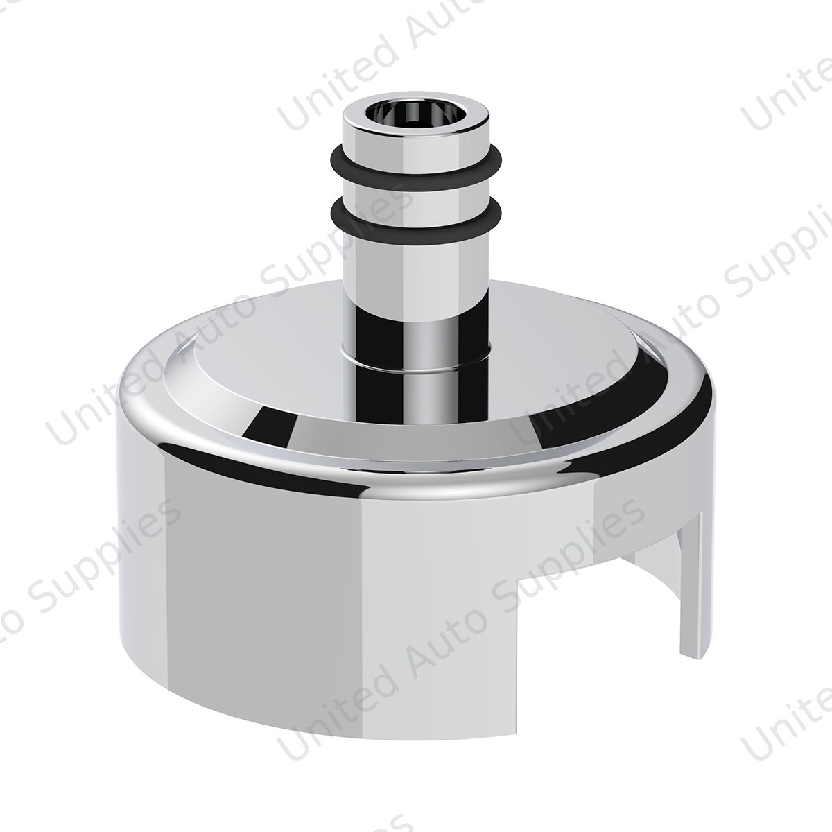 7/16" Top Gearshift Mounting Adapter For Eaton-Fuller 13/15/18 Speed Shifters - Chrome (Bulk)