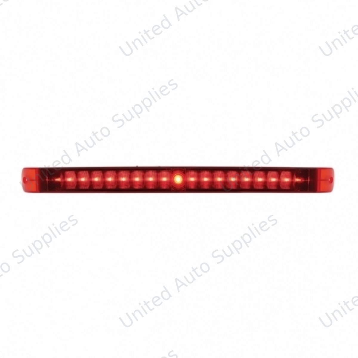 19 LED 17" Light Bar (Stop, Turn & Tail) -Red LED & Lens