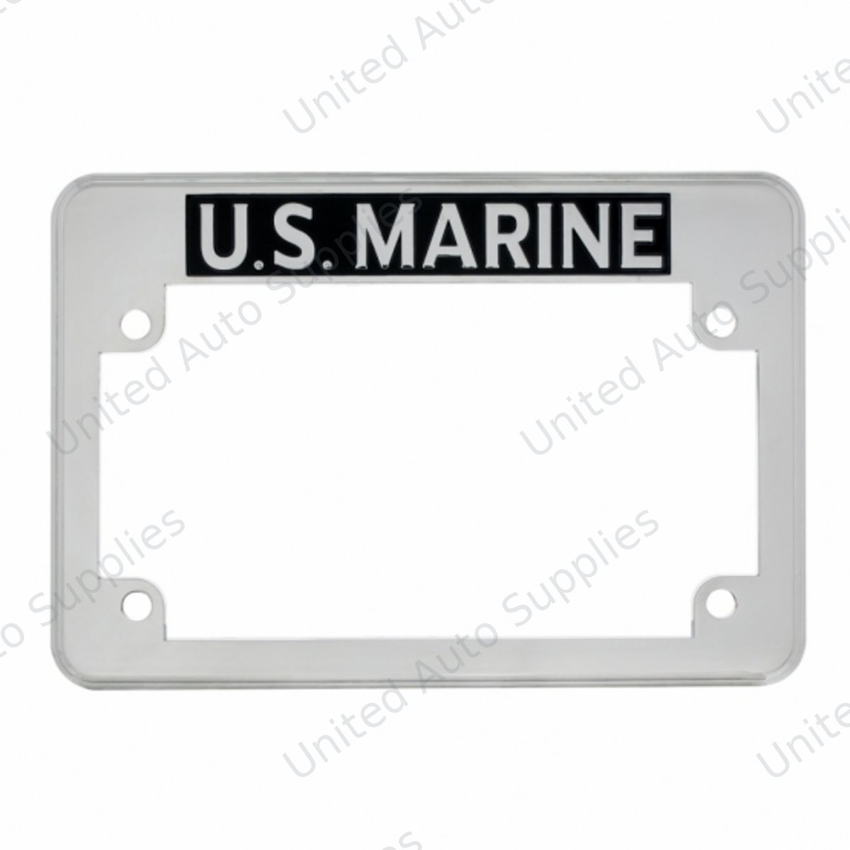 "U.S. Marine" Motorcycle License Plate Frame