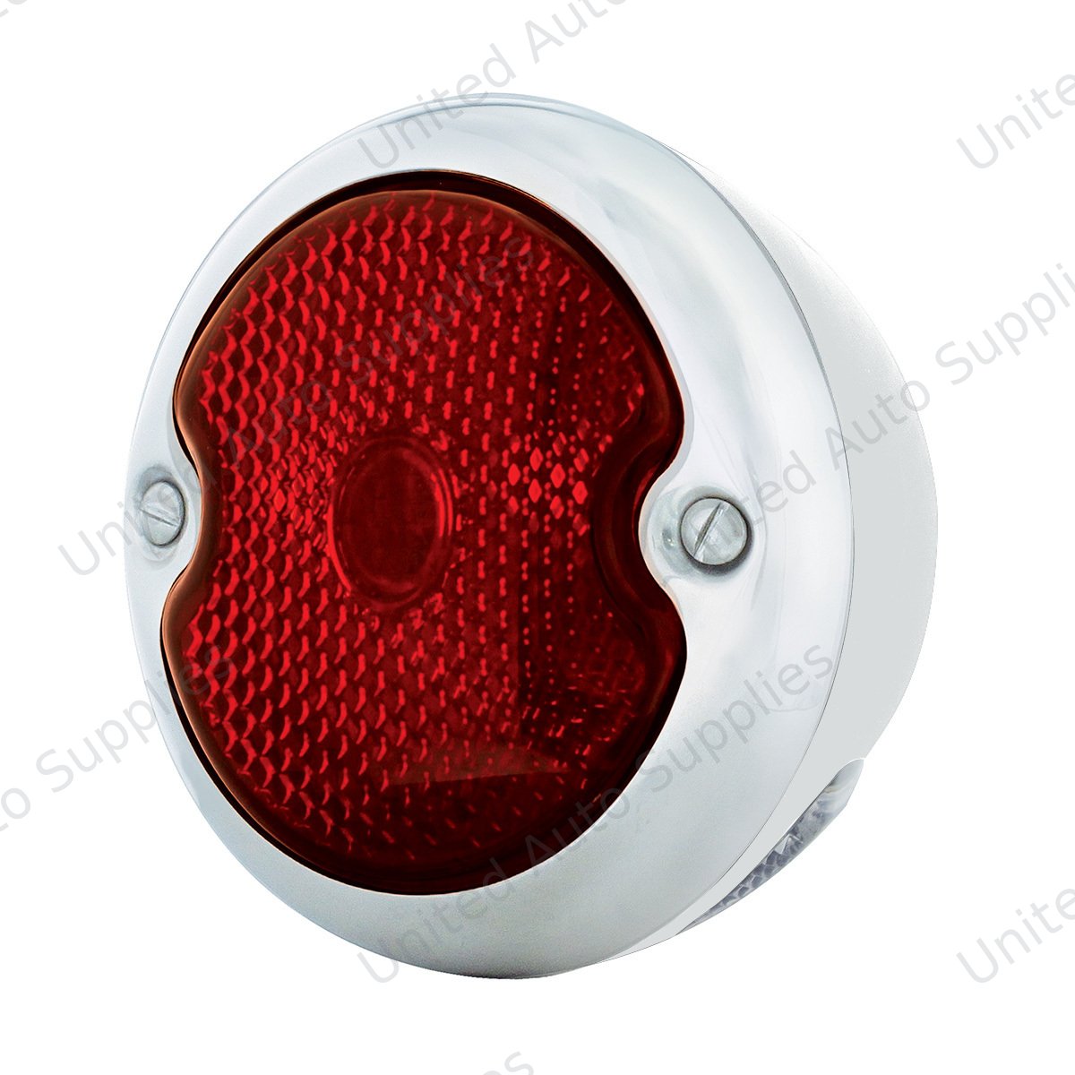 19 LED Tail Light Assembly With 5 LED License Plate Light SS Housing For 1933-36 Ford Car - L/H