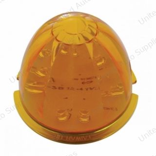 17 LED Watermelon Cab Light - Amber LED/Amber Lens