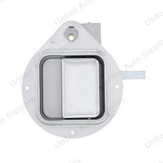 Chrome Exterior Sleeper Door Handle For Peterbilt 379/378/385 (1987-2005), 377/376/375 (1987-2000) - Driver
