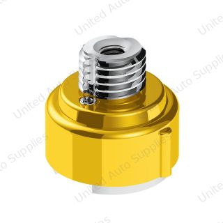 M30X3.5 Thread-On Gearshift Adapter W/LED Mount For Eaton-Fuller 9/10 Speed -Electric Yellow