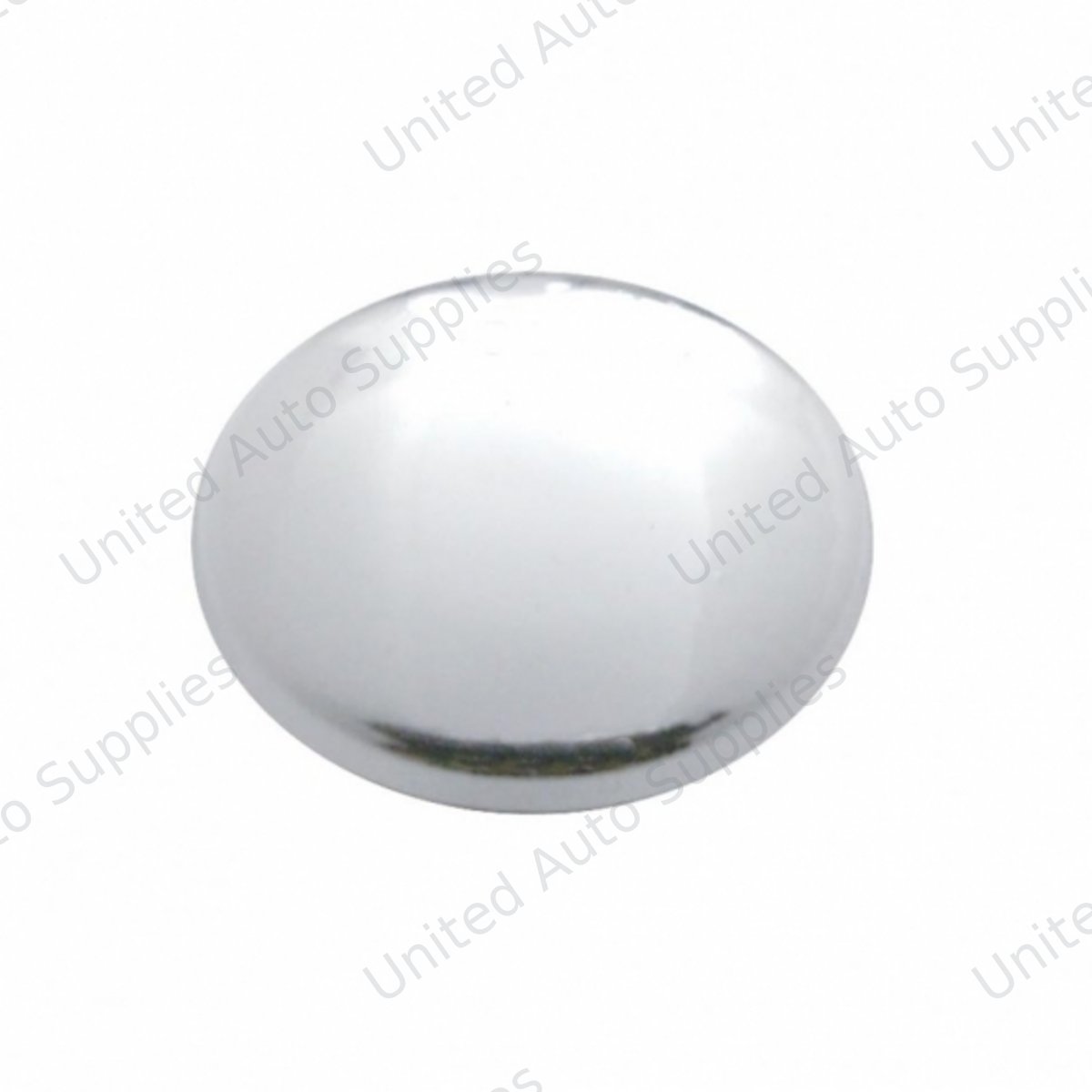 Chrome Plastic Push-On Covers For Phillips Round Head Screw (10-Pack)