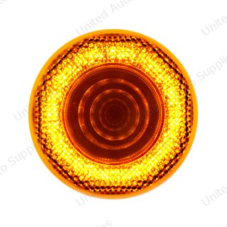 Mirage 12 LED 2.5" Clearance/Marker Light - Amber LED/Amber Lens