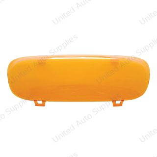 Center Dome Light Lens For Kenworth W900L/T800 (2006-2014) And T660 (2008-2014) - Amber