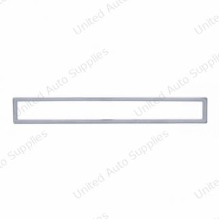 Chrome Plastic Vertical Warning Light Panel Bezel For 2000-2010 International 9900/9400/9300/9200