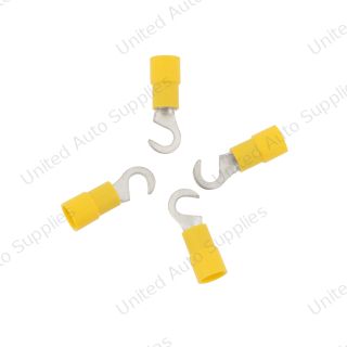 12-10 AWG #10 Stud Vinyl Hook Terminal (4-Pack)