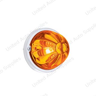 Glass Watermelon Light Kit With LED Light-Amber LED/Amber Lens