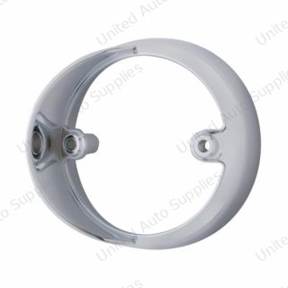 3" Round LED Light Bezel With Side Visor