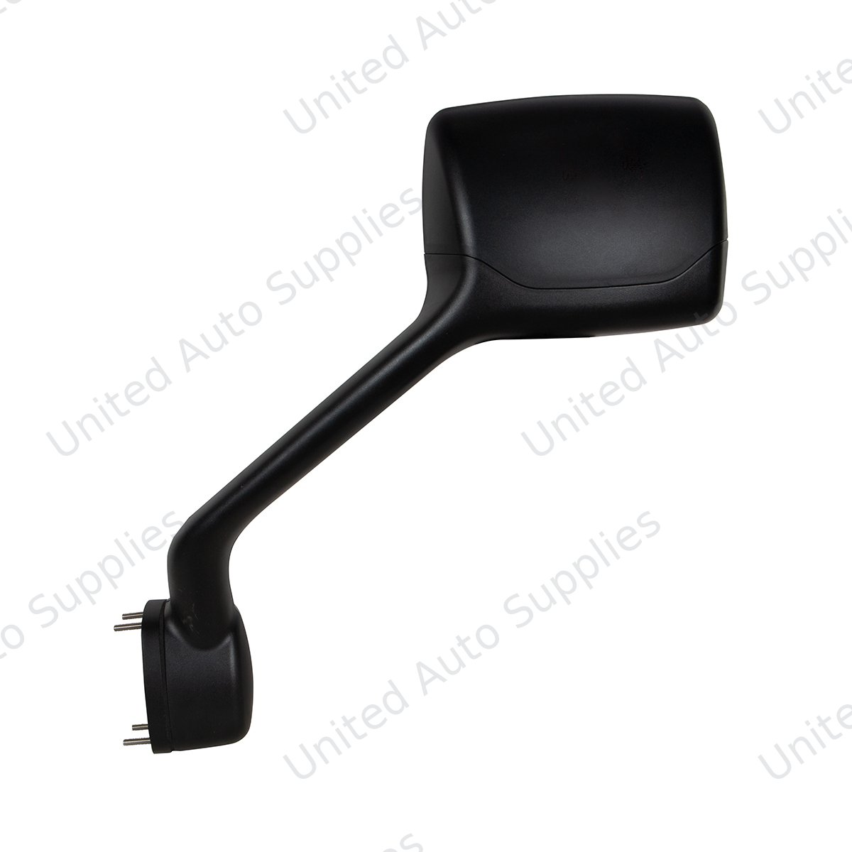 Black Hood Mirror For 2013-2021 Kenworth T680 & 2012-2021 Peterbilt 579-Driver