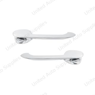 Outside Door Handles For 1955-1957 Chevy Sedans/2D/4D Front Or 4D Rear Doors (Pair)