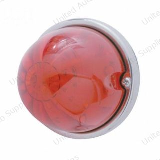 17 LED Watermelon Flush Mount Kit - Red LED/Red Lens