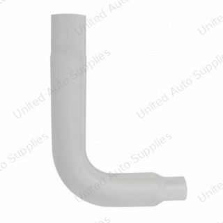 Chrome 90 Degree Exhaust Elbow, Reduce 7" O.D. To 5" O.D. - 35" X 24"