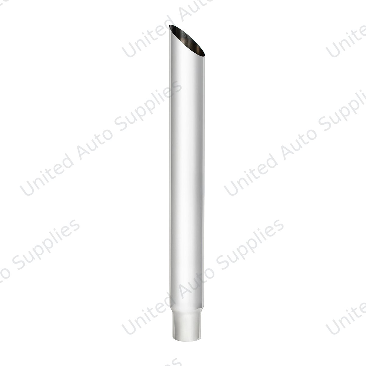 6" Mitred Reduce To 5" O.D. Bottom Exhaust - 96" L