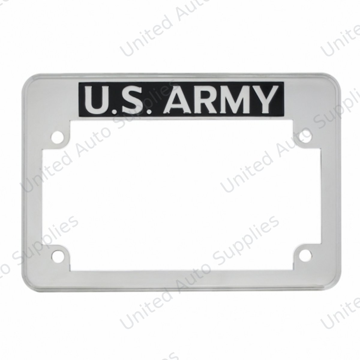 "U.S. Army" Motorcycle License Plate Frame