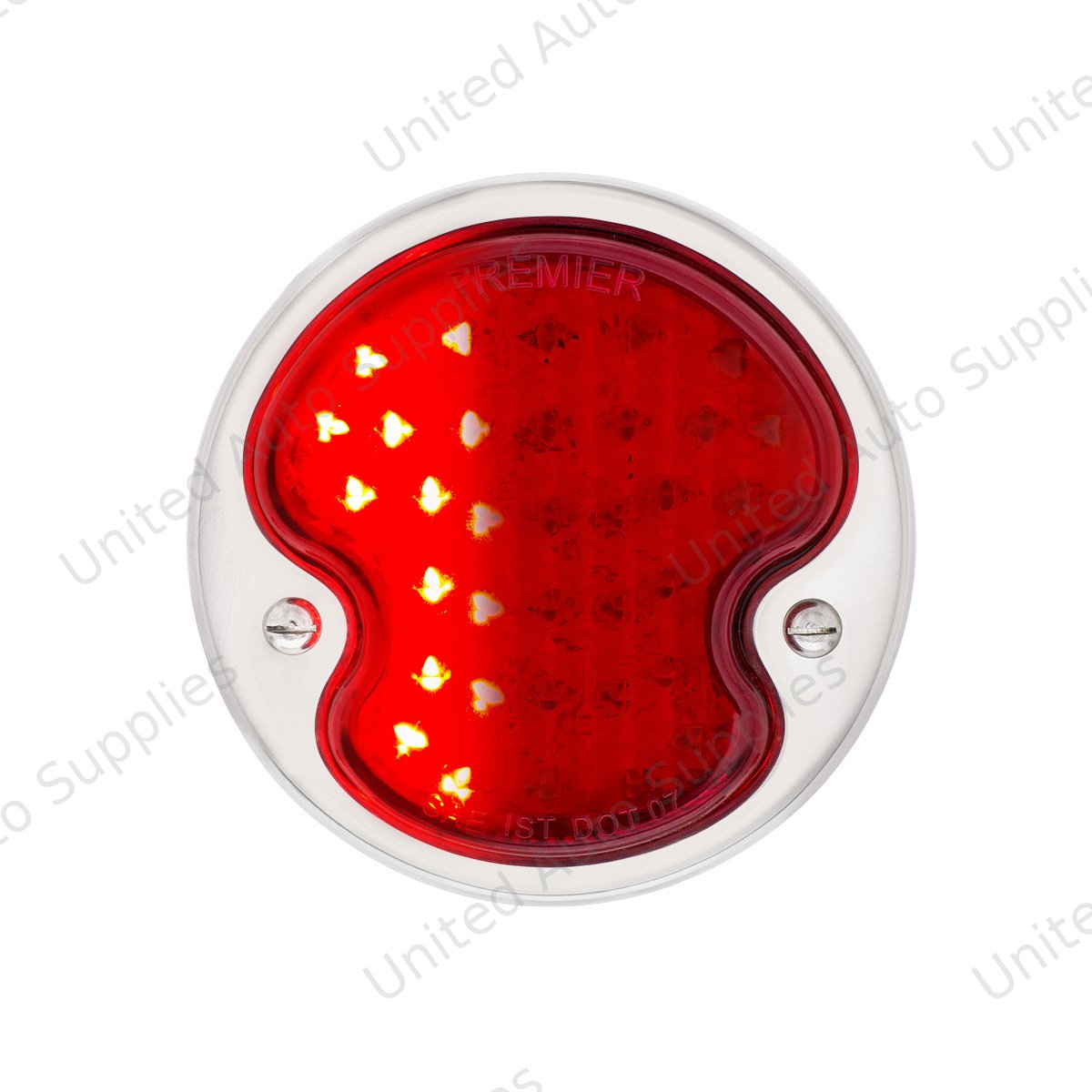 LED Sequential Tail Light Assembly With SS Housing For 1932 Ford Car/Truck - R/H
