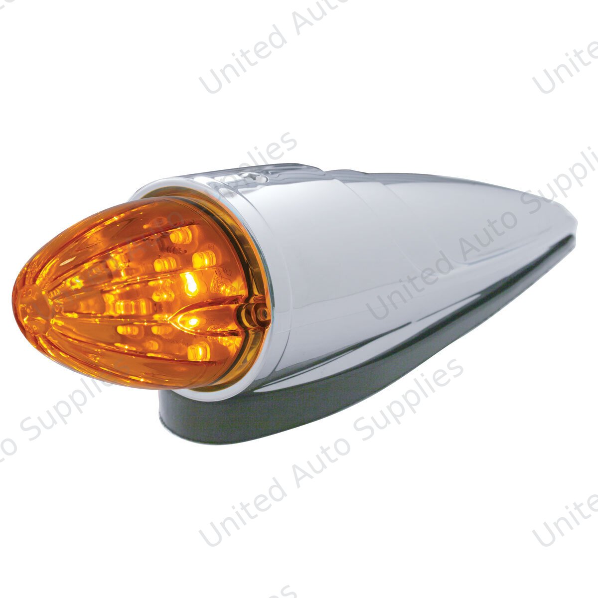 19 LED Watermelon Grakon 1000 Style Cab Light Kit - Amber LED/Amber Lens
