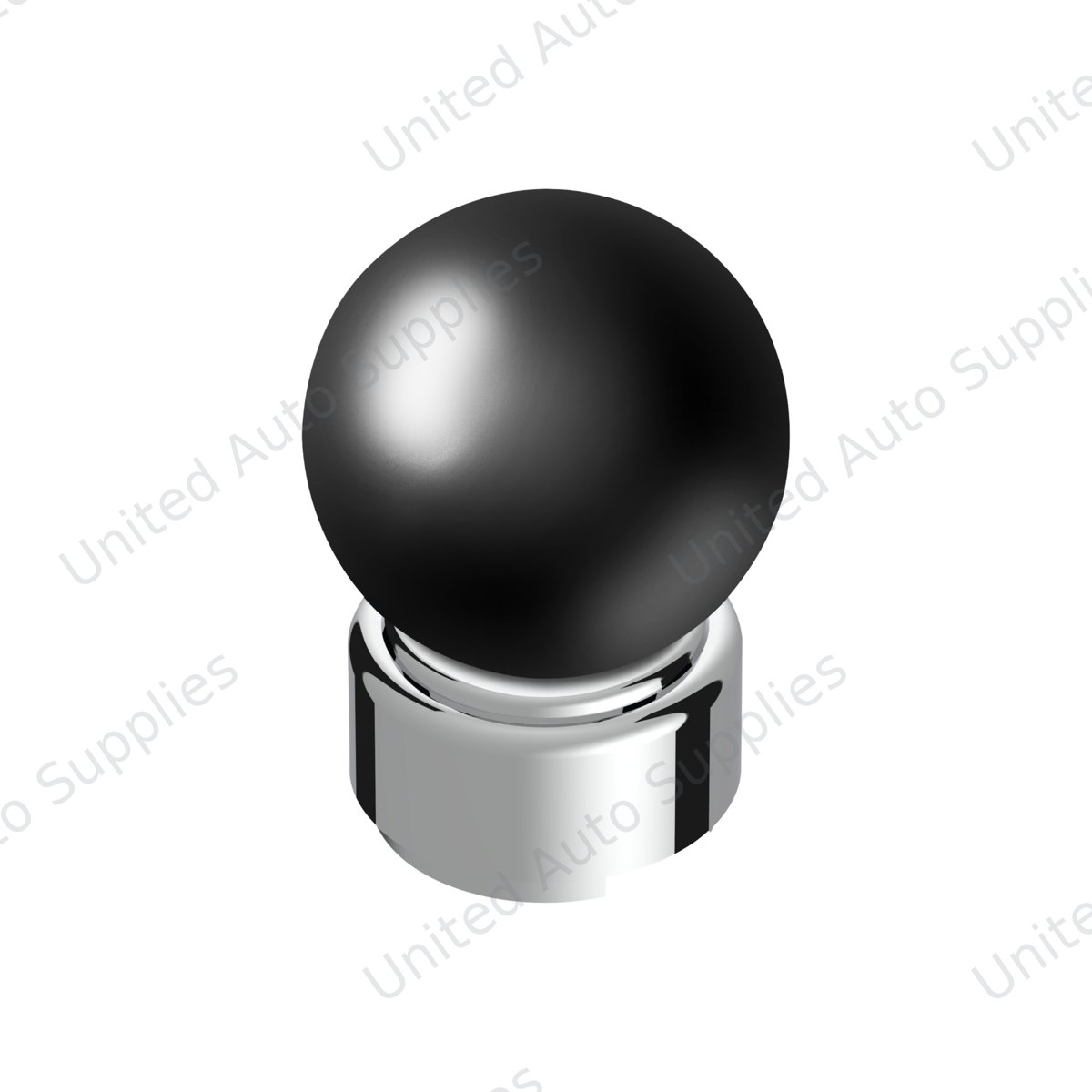 Thread-On Bristol Gearshift Knob with 9/10 Speed Adapter-Glossy Black