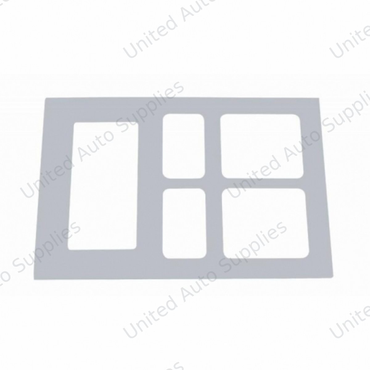 Volvo Stainless Switch Panel Trim With Gauge