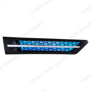 Hood Air Intake Grille With Blue LED For 2018-2024 Freightliner Cascadia 126 - Passenger