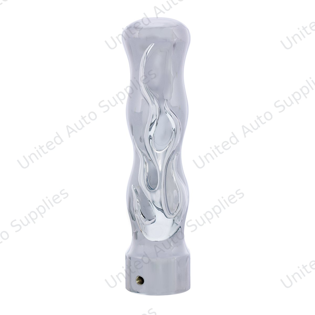 Flame Shift Knob - Chrome
