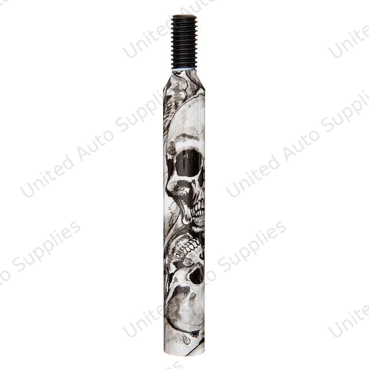 6" Skull Pattern Shifter Shaft Extension