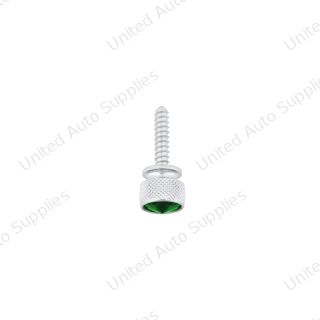 Dash Screw With Green Crystal For 2008-2017 Freightliner Cascadia