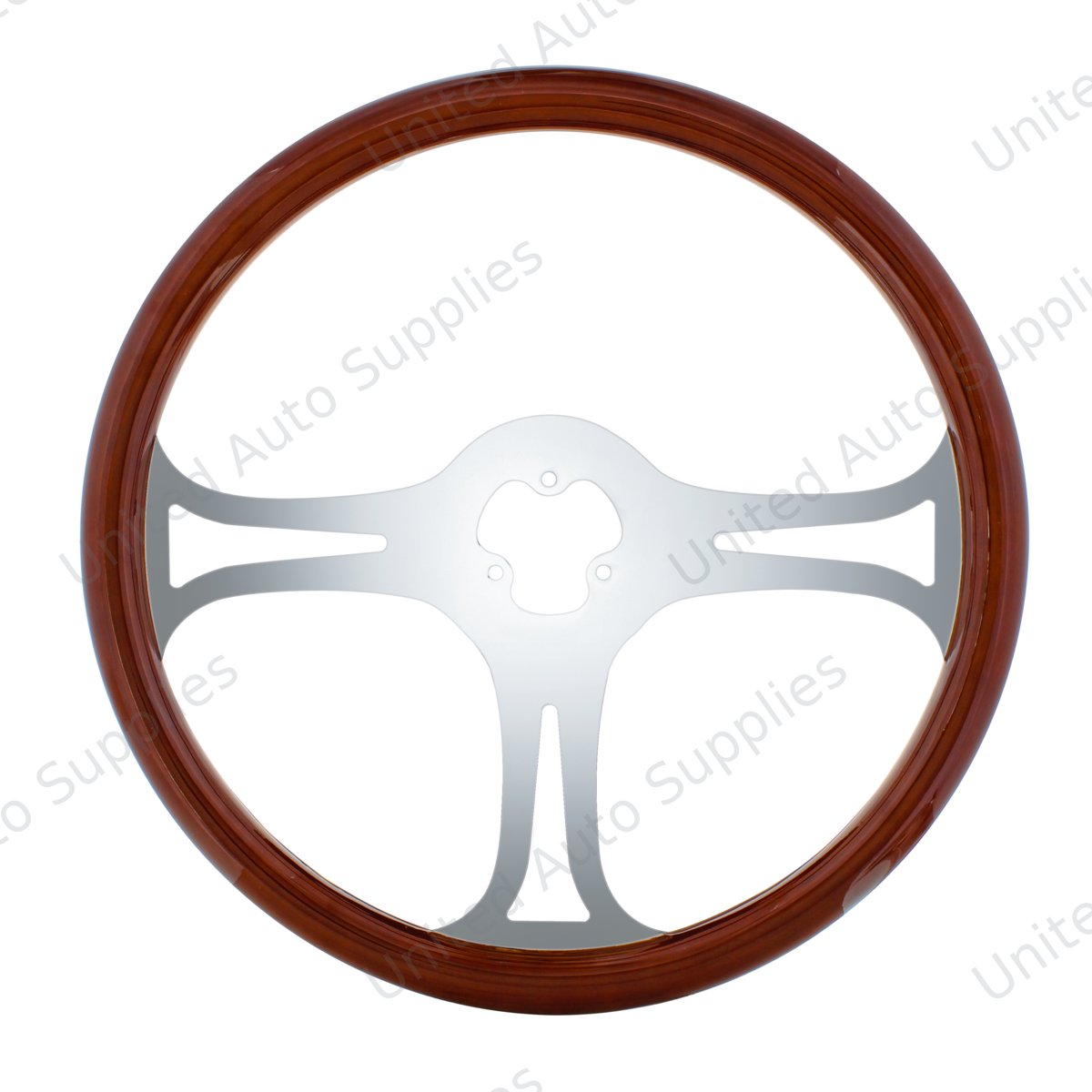 18" Chrome Blade Steering Wheel