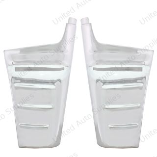 Wrap-A-Round Chrome Front Fender For 1956 Chevy Passenger Car (Pair)
