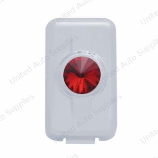 Switch Plug Cover For Volvo - Red Crystal (2-Pack)