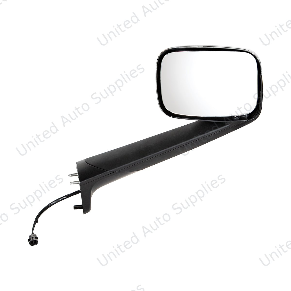 Chrome Hood Mirror With Heated Lens For 2018-2026 Freightliner Cascadia - Passenger