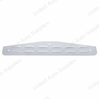 4" X 24" Stainless Louvered Bottom Mud Flap Plate - Bolt Thru