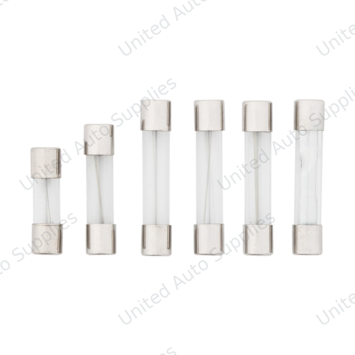 American Vehicle Fuse Kit 5,9,14,15,20,30 Amp AGC/SFE Glass Fuses (6-Pack)