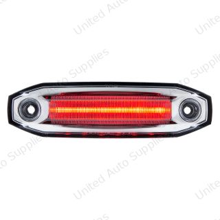 6 Red LED Light (Clearance/Marker) With 6 Red LED Side Ditch Light