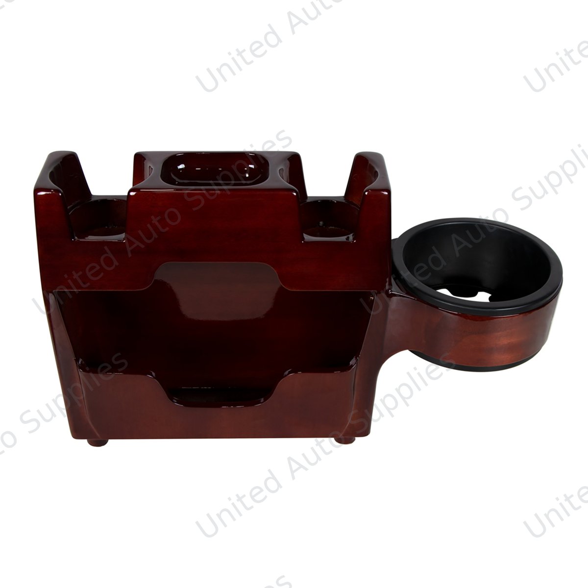 Wood Center Storage Console For Peterbilt