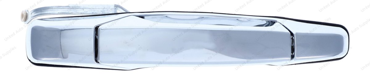 Exterior Door Handle Rear RH Plastic All Chrome for 2007-2013 Chevrolet Avalanche; 2007-2013 Cadillac Escalade
