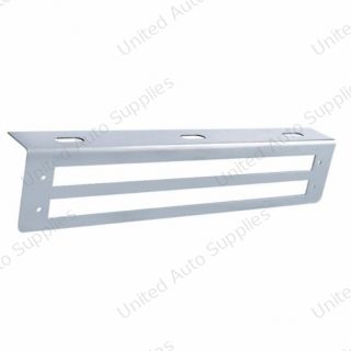 12-3/4" Stainless Light Bracket With 2X 12" Light Cutout (Bulk)