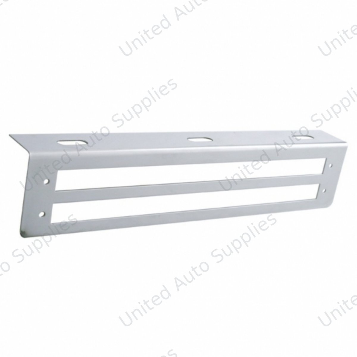 12-3/4" Stainless Light Bracket With 2X 12" Light Cutout