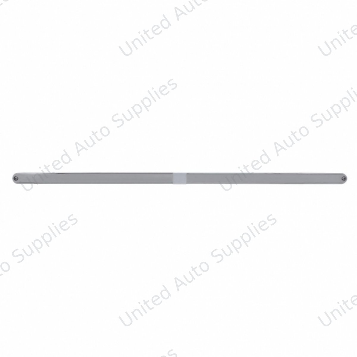 Dual 14 LED 12" Light Bars With Bezel - Amber LED/Chrome Lens