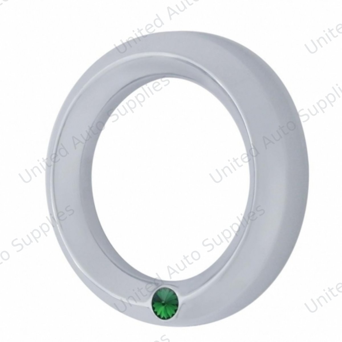 Signature Series Small Gauge Cover For 2006+ Peterbilt - Green Crystal