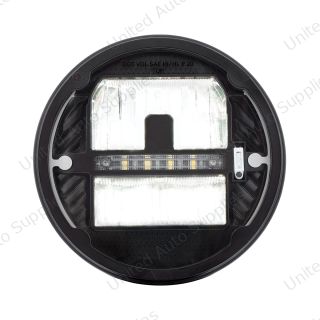 ULTRALIT - Heated 7" LED Headlight With White Position Light