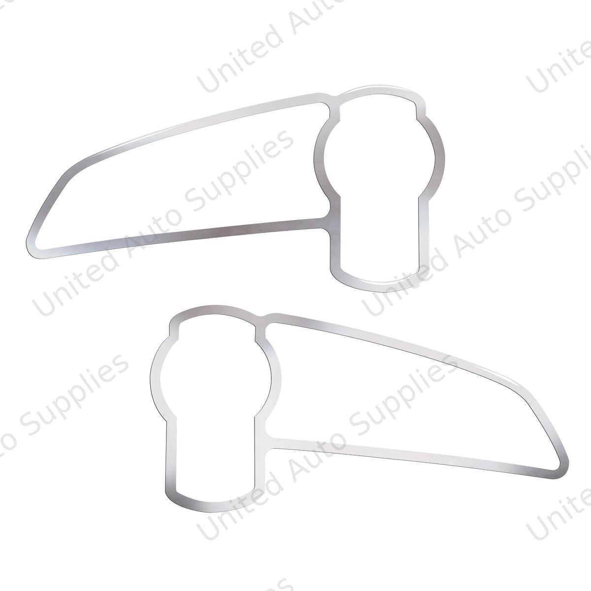 Stainless 2008+ Kenworth T660/T370 Air Intake Logo Trim