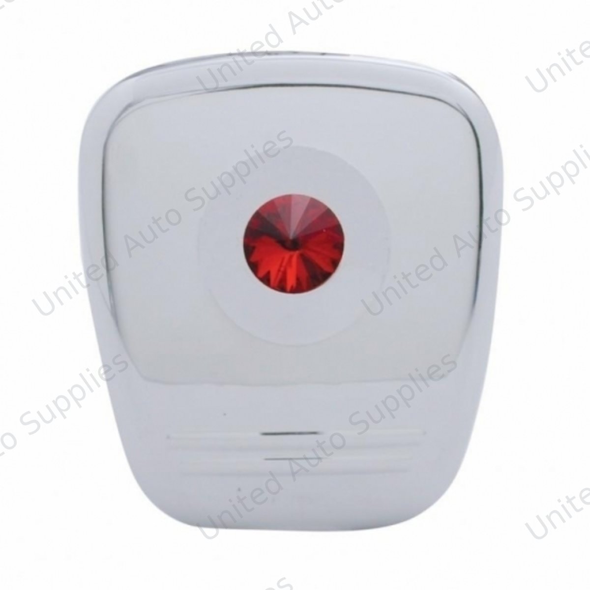 Diagnostic Plug Cover For 2006+ Peterbilt - Red Crystal
