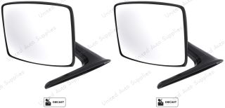 Black Exterior Mirror For 1966-1977 Ford Bronco & 1967-1979 Truck- L/H or R/H (2pcs)